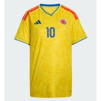 Camiseta Colombia James Rodriguez #10 Primera Equipación Replica Mundial 2026 para mujer mangas cortas